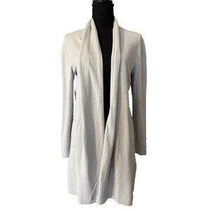 Barefoot Dreams M CozyChic UltraLite Pale Blue Cardigan Sweater